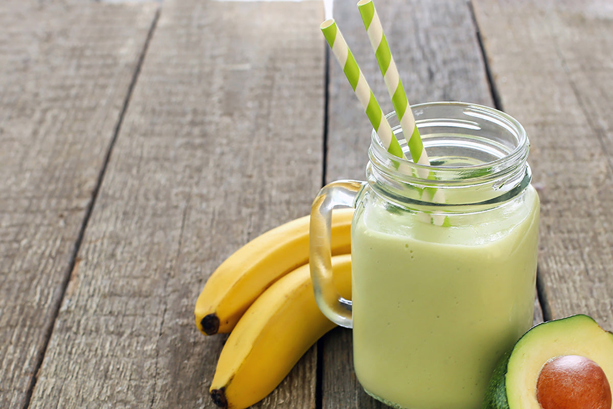 SMOOTHIE DE PLÁTANO Y PALTA