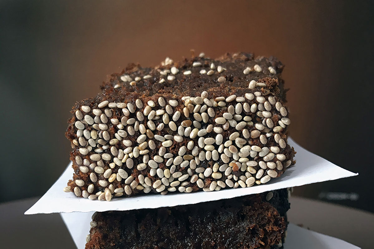 BROWNIE DE CHOCOLATE Y PLÁTANO