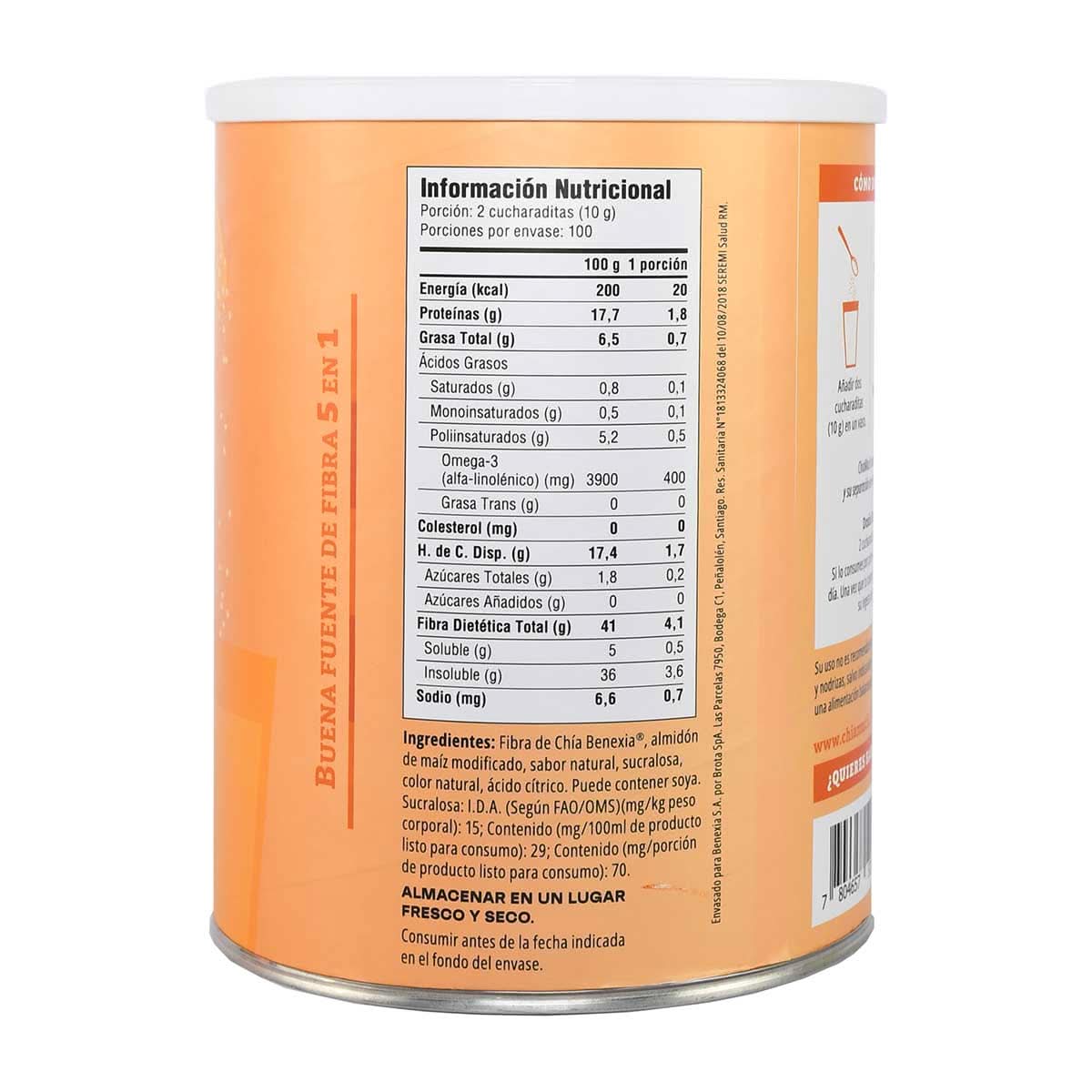 CHIAMUCIL NARANJA 1KG