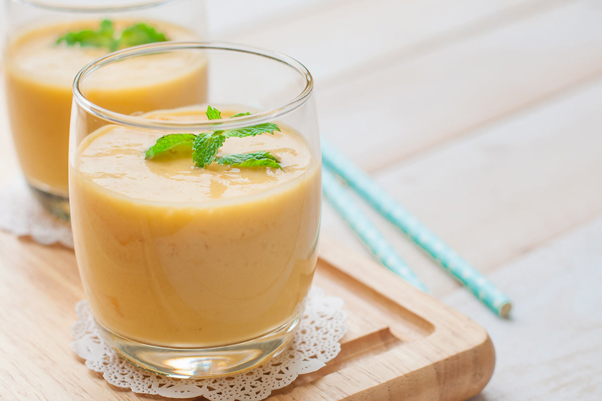 Batido de zanahoria y curcuma