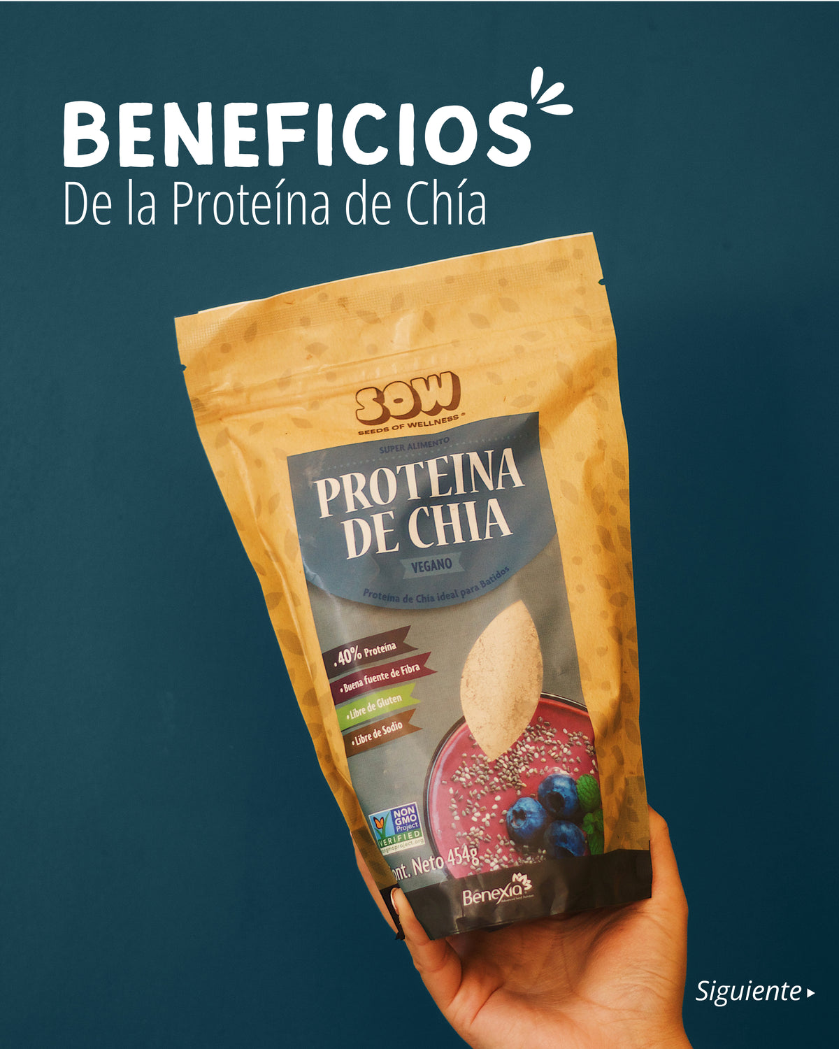 Pack 2 Proteinas de Chia