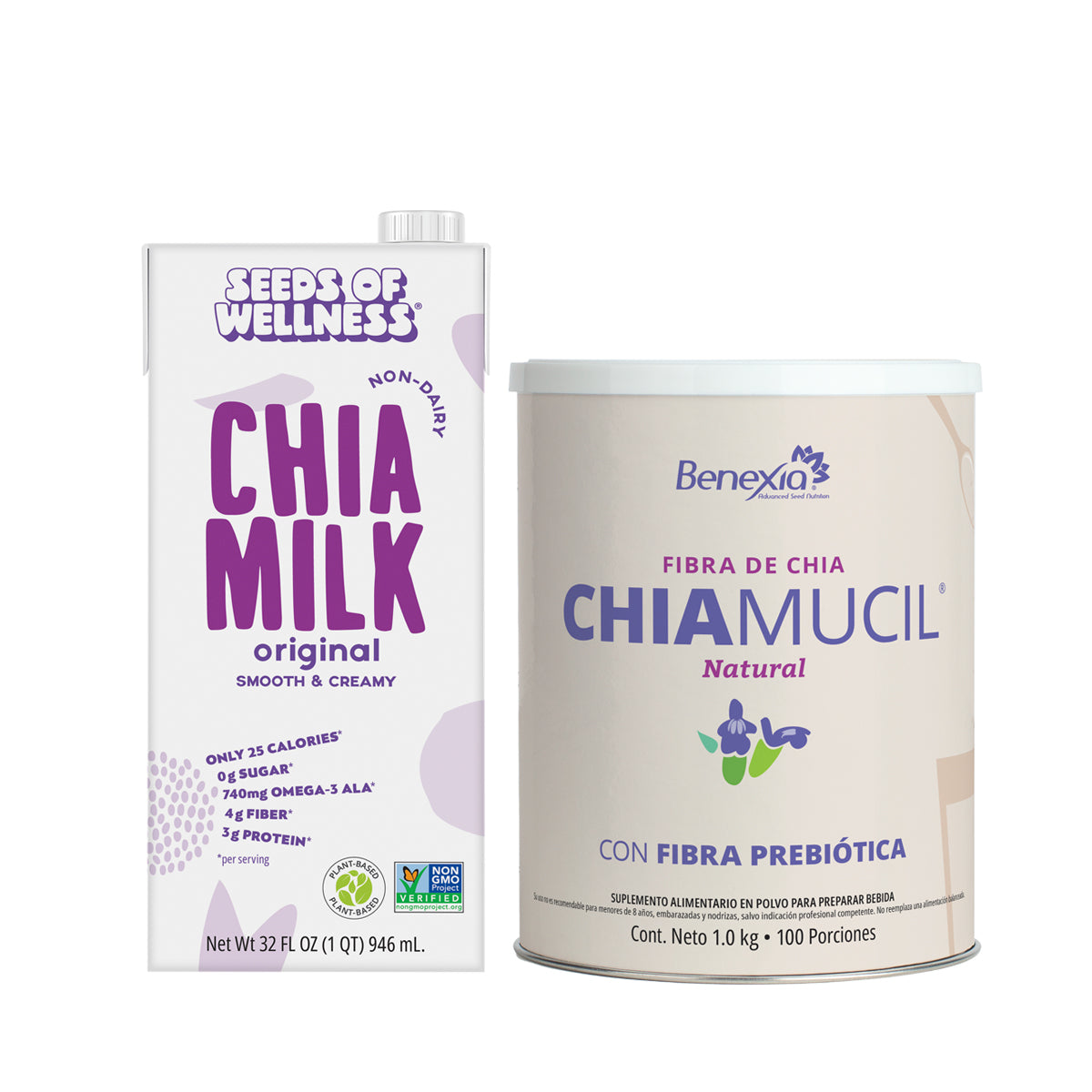 Pack Hidratación & Fibra CHÍA