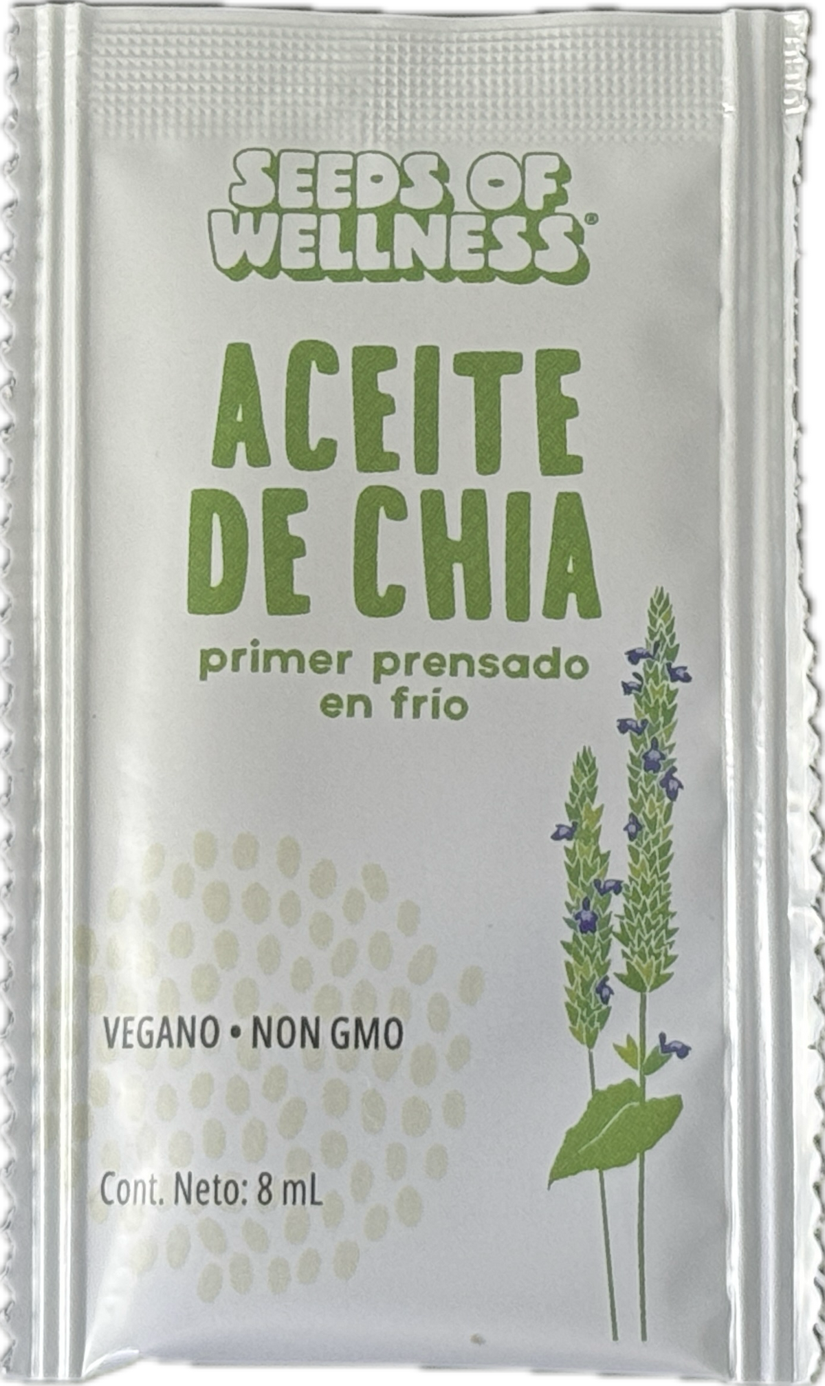 Sachet Aceite de chía 8 ml (50 unidades)