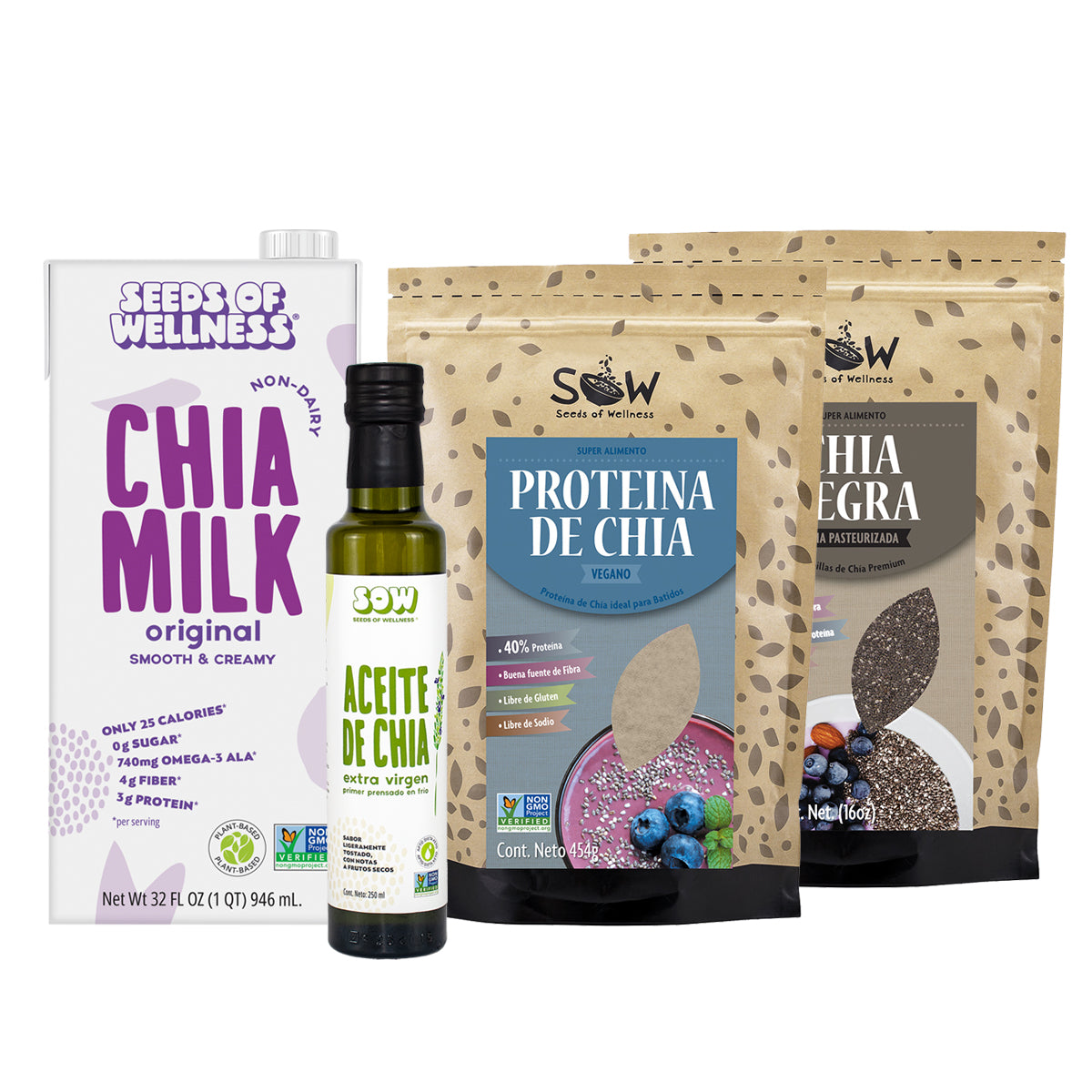 Pack Power Smoothies CHÍA LOVER